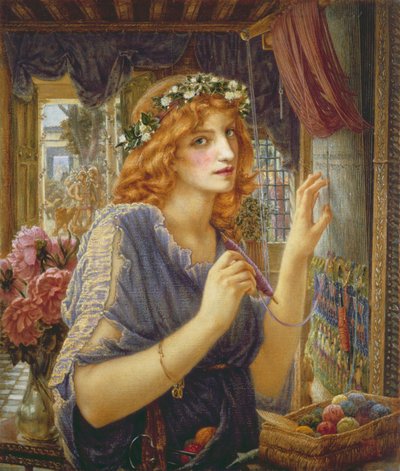 The Weaving of the Enchantress by Thomas Matthews Rooke